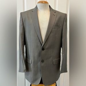 Versace single breasted grey suit US size 44 in excellent shape